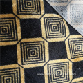 Quality Knitted Print African Velvet Curtain Fabric